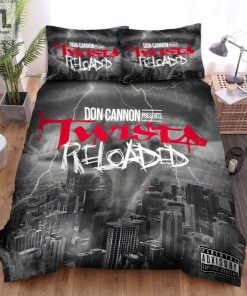 Twista Reloaded Album Cover Bed Sheets Spread Comforter Duvet Cover Bedding Sets elitetrendwear 1 1