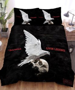 Twista Livin Legend Album Cover Bed Sheets Spread Comforter Duvet Cover Bedding Sets elitetrendwear 1 1