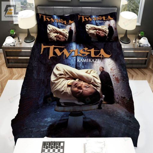 Twista Kamikaze Album Cover Bed Sheets Spread Comforter Duvet Cover Bedding Sets elitetrendwear 1 1