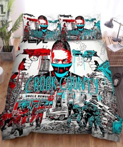 Twista Crook County Album Cover Bed Sheets Spread Comforter Duvet Cover Bedding Sets elitetrendwear 1 1