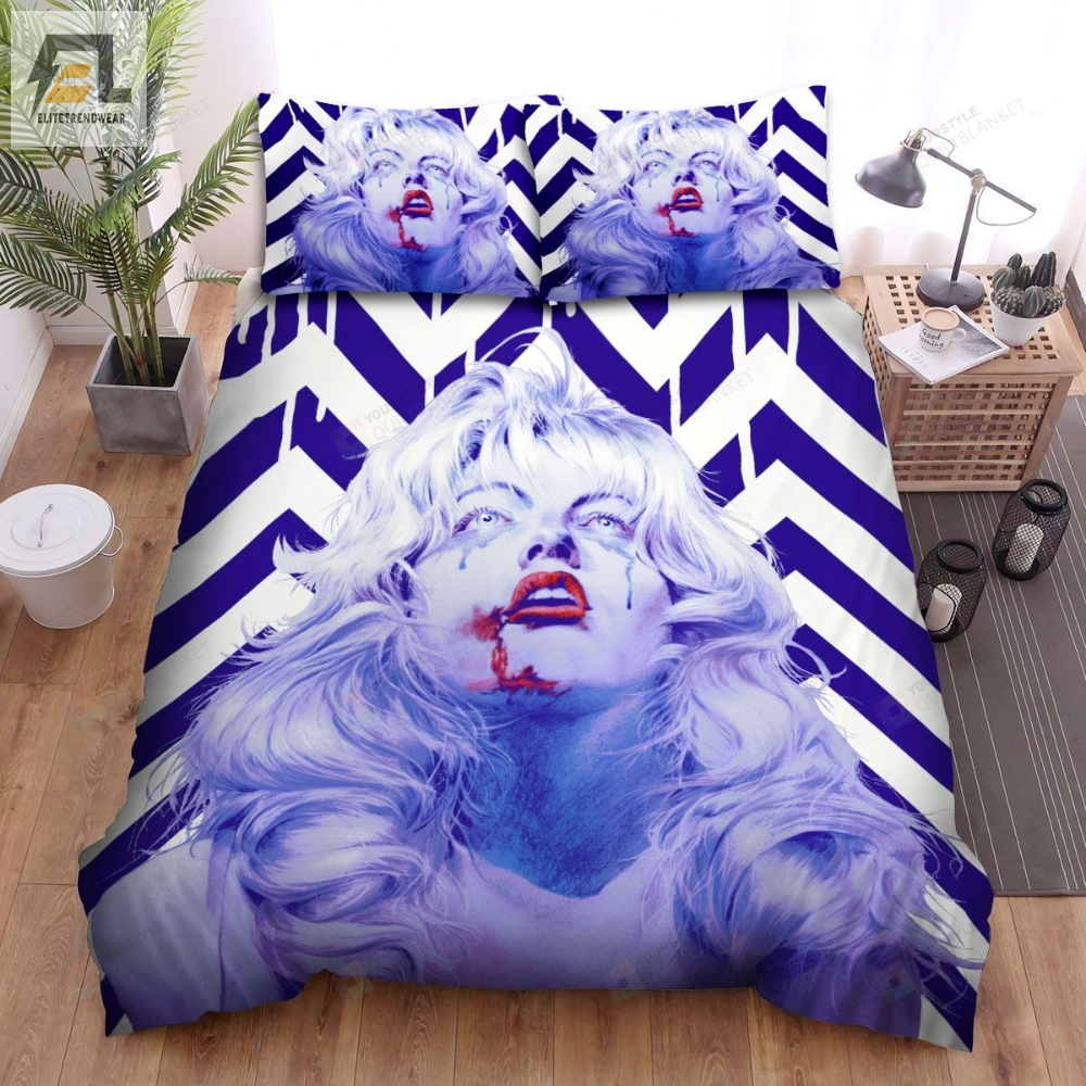 Twin Peaks Fire Walk With Me Movie Purple Filter Photo Bed Sheets Spread Comforter Duvet Cover Bedding Sets 
