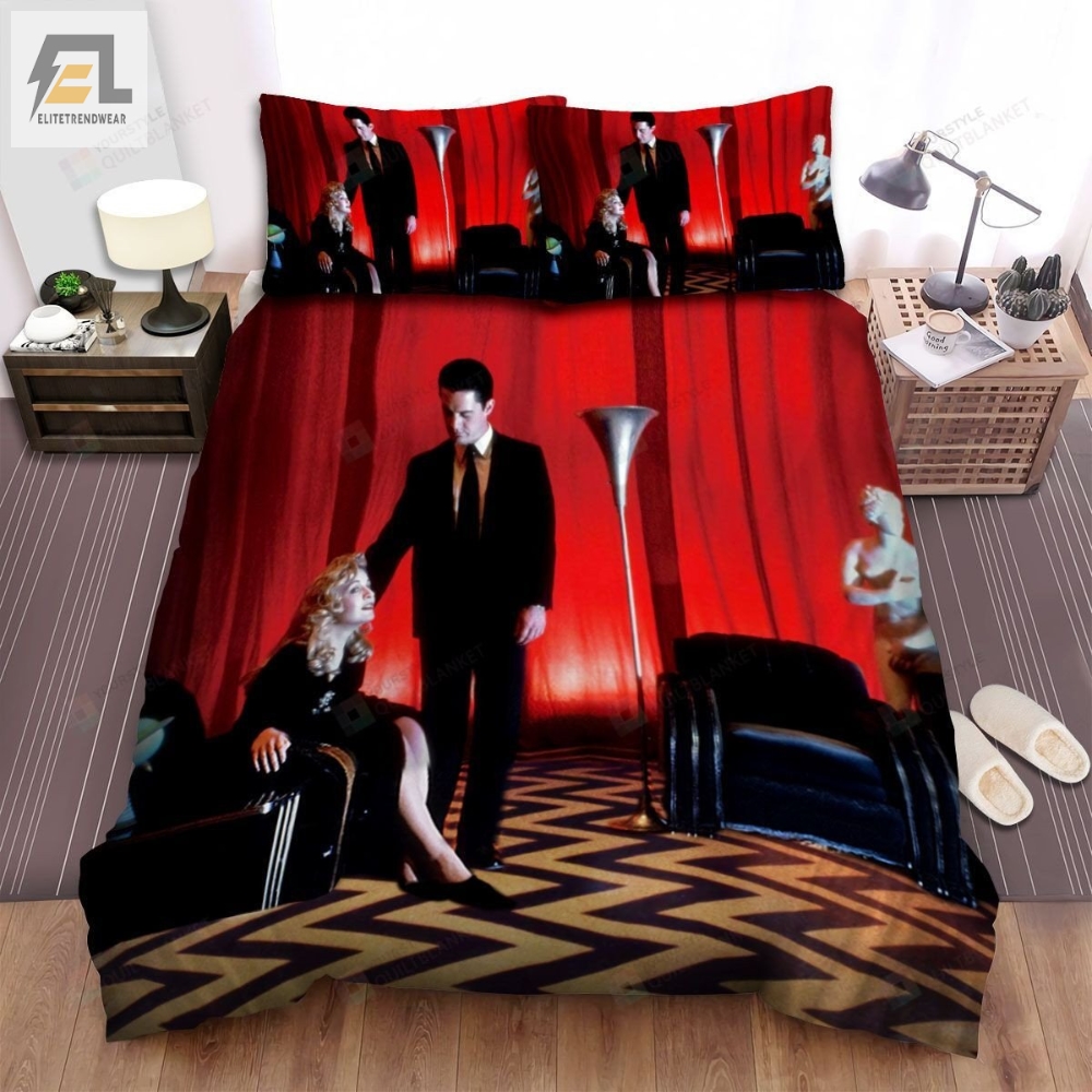 Twin Peaks Fire Walk With Me Movie Poster Vii Photo Bed Sheets Spread Comforter Duvet Cover Bedding Sets 