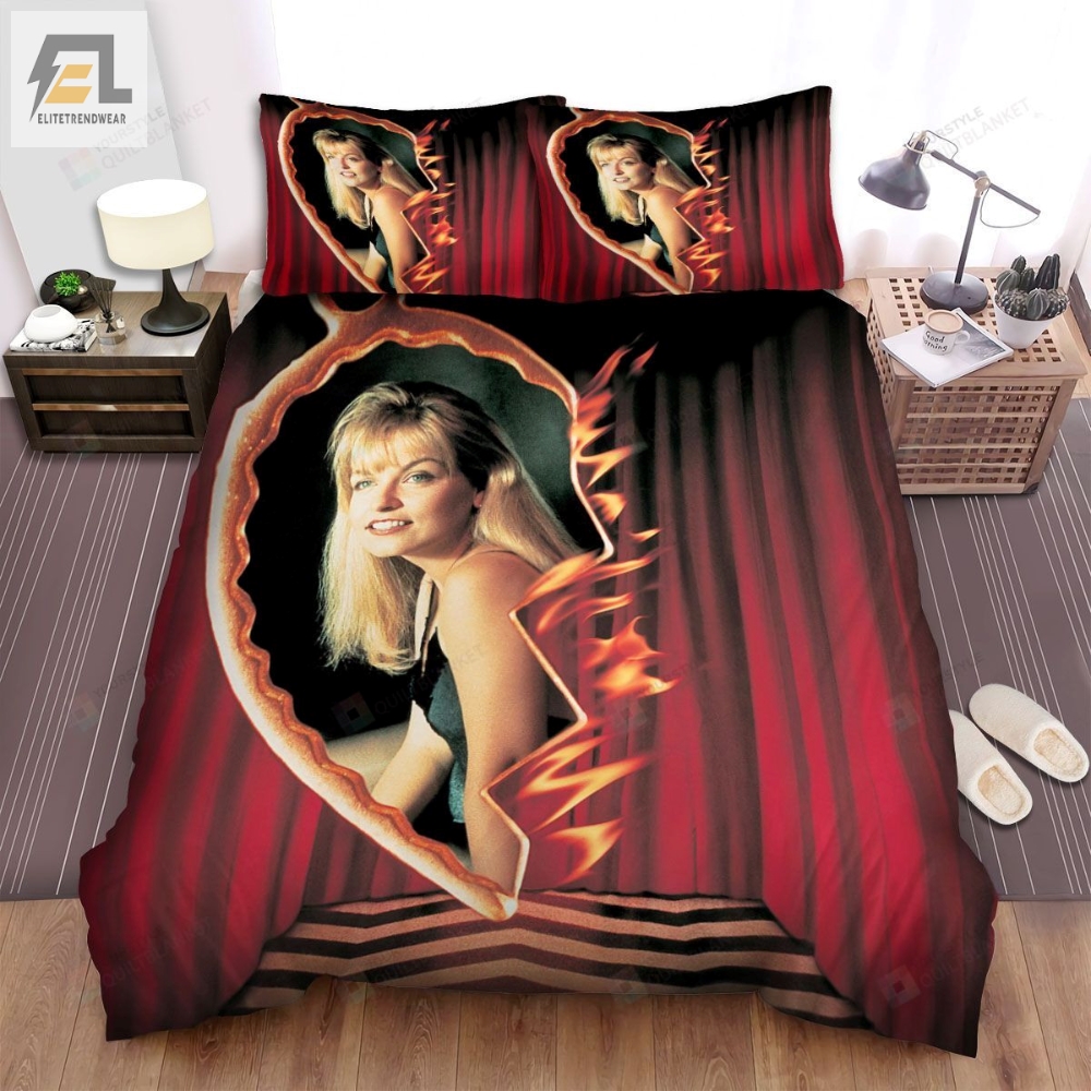 Twin Peaks Fire Walk With Me Movie Poster Vi Photo Bed Sheets Spread Comforter Duvet Cover Bedding Sets 