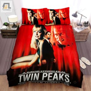 Twin Peaks Fire Walk With Me Movie Poster V Photo Bed Sheets Spread Comforter Duvet Cover Bedding Sets elitetrendwear 1 1