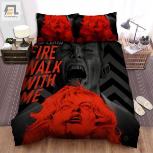 Twin Peaks Fire Walk With Me Movie Hurt Photo Bed Sheets Spread Comforter Duvet Cover Bedding Sets elitetrendwear 1 1