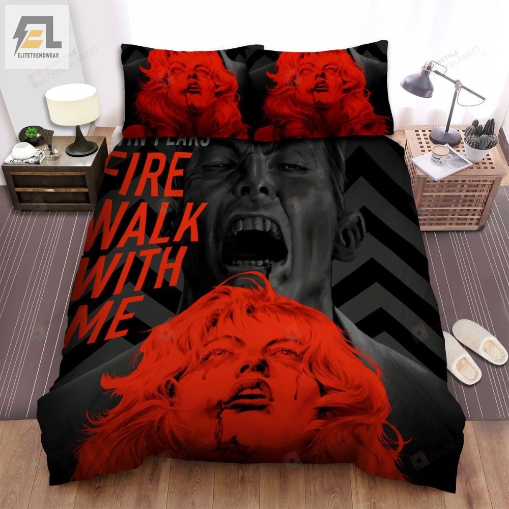 Twin Peaks Fire Walk With Me Movie Hurt Photo Bed Sheets Spread Comforter Duvet Cover Bedding Sets 