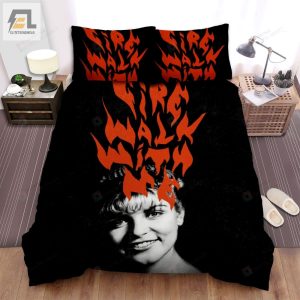 Twin Peaks Fire Walk With Me Movie Art Photo Bed Sheets Spread Comforter Duvet Cover Bedding Sets elitetrendwear 1 1