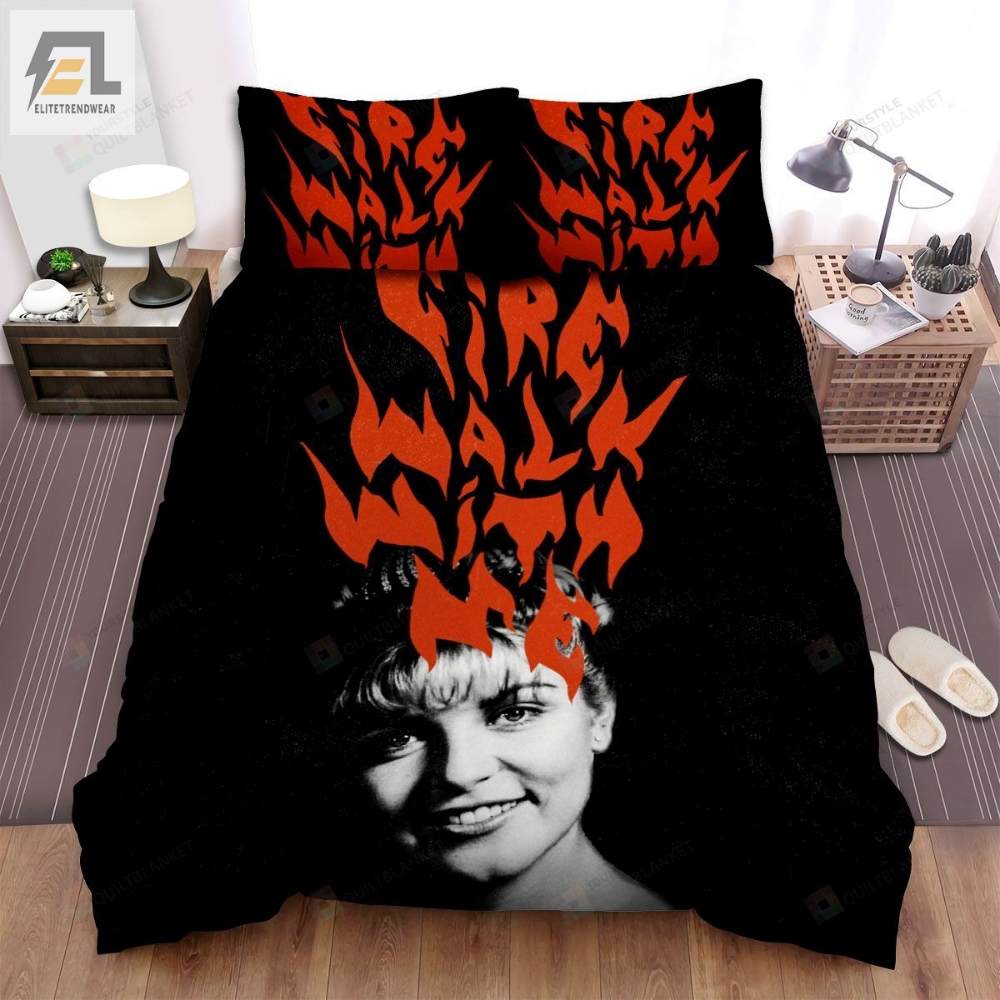 Twin Peaks Fire Walk With Me Movie Art Photo Bed Sheets Spread Comforter Duvet Cover Bedding Sets 