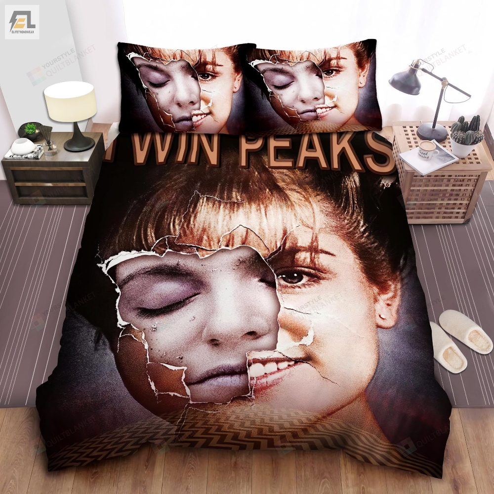 Twin Peaks Show Poster Bed Sheets Spread Comforter Duvet Cover Bedding Sets 