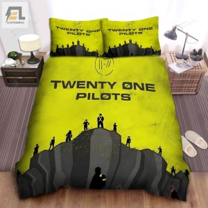 Twenty One Pilots Retro Music Poster Bed Sheets Spread Comforter Duvet Cover Bedding Sets elitetrendwear 1 1