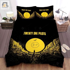Twenty One Pilots Greatest Hits Album Art Cover Bed Sheets Spread Comforter Duvet Cover Bedding Sets elitetrendwear 1 1