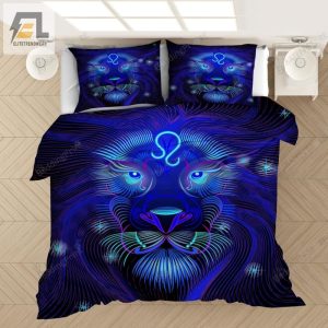 Twelve Constellations Leo Bed Sheets Duvet Cover Bedding Set Great Gifts For Birthday Christmas Thanksgiving elitetrendwear 1 1