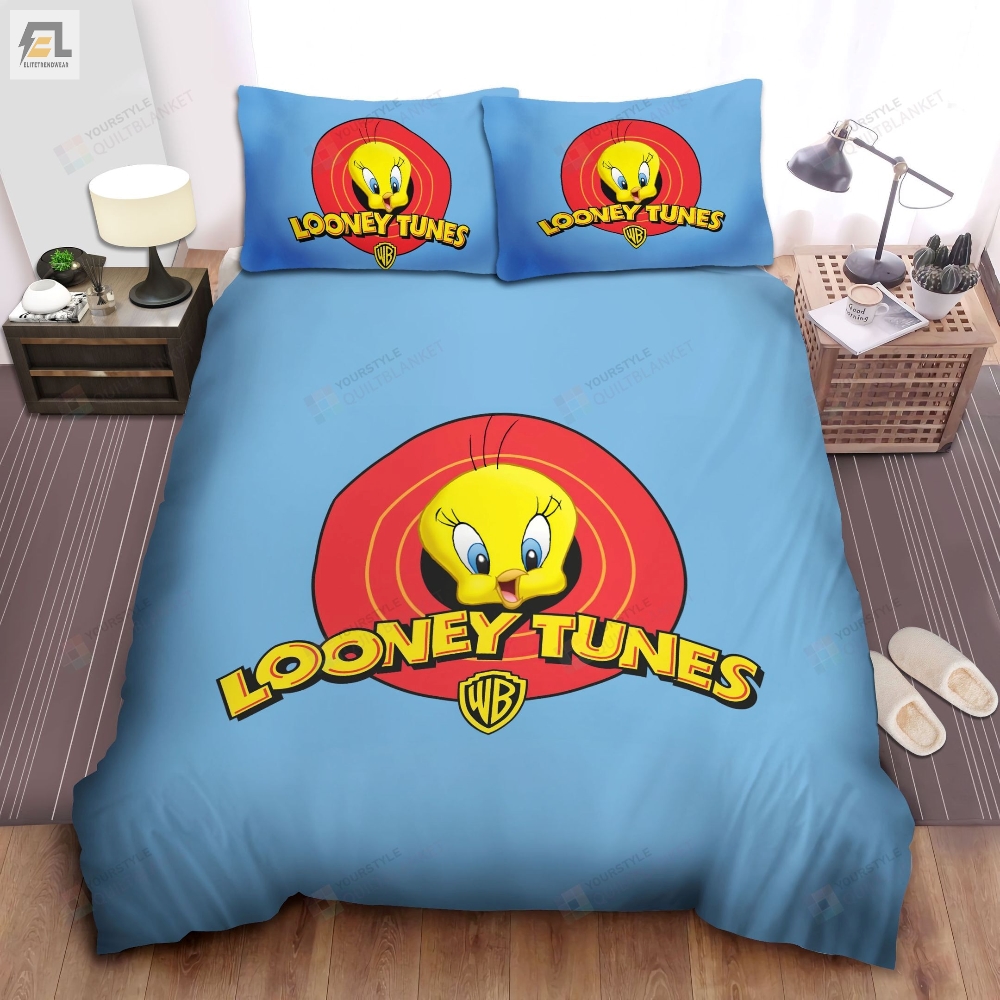 Tweety From Looney Tunes Wb Character Bed Sheets Spread Comforter Duvet Cover Bedding Sets 