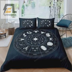 Twelve Constellations In The Zodiac Family Bed Sheets Duvet Cover Bedding Sets elitetrendwear 1 1