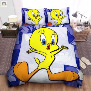 Tweety From Looney Tunes Lovely Bird Bed Sheets Spread Duvet Cover Bedding Sets elitetrendwear 1 1