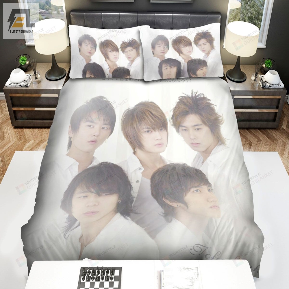 Tvxq Why Did I Fall In Love Bed Sheets Spread Duvet Cover Bedding Sets 