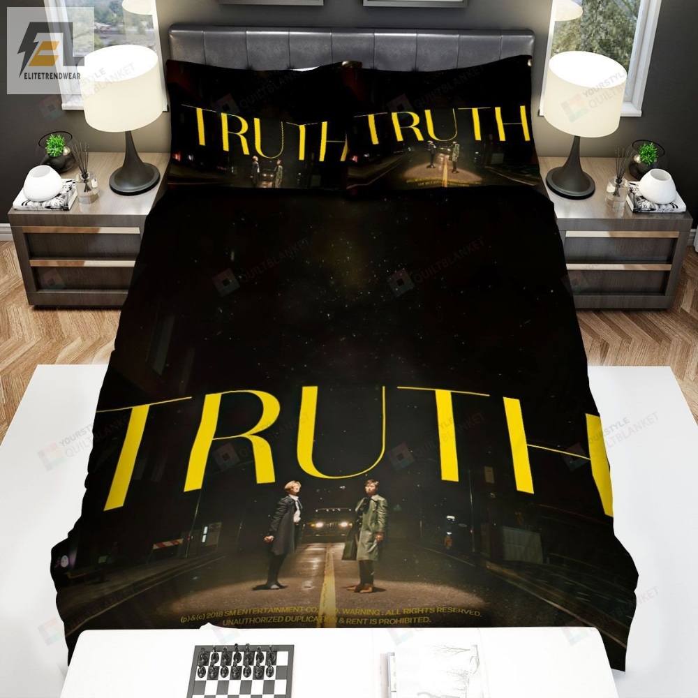 Tvxq Truth Cover Bed Sheets Spread Duvet Cover Bedding Sets 