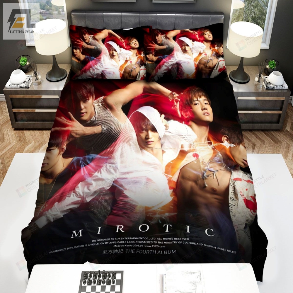 Tvxq Mirotic Single Bed Sheets Spread Duvet Cover Bedding Sets 