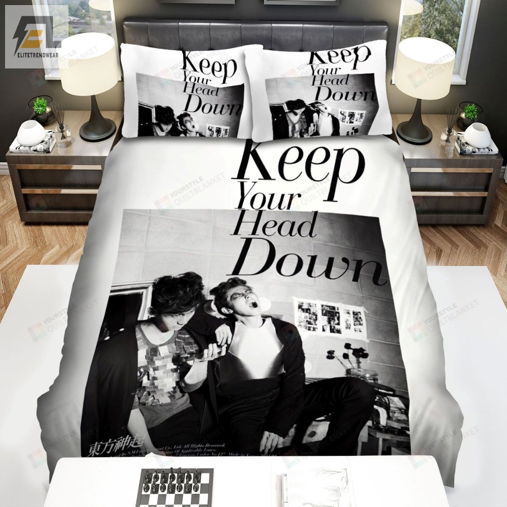 Tvxq Keep Your Head Down Bed Sheets Spread Duvet Cover Bedding Sets 
