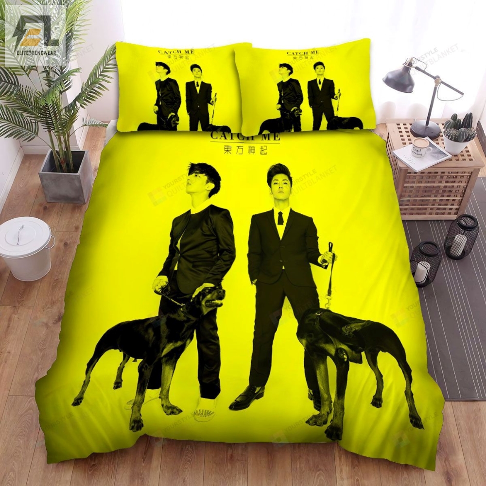 Tvxq Catch Me Bed Sheets Spread Duvet Cover Bedding Sets 