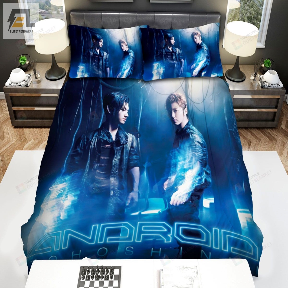 Tvxq Android Cover Bed Sheets Spread Duvet Cover Bedding Sets 
