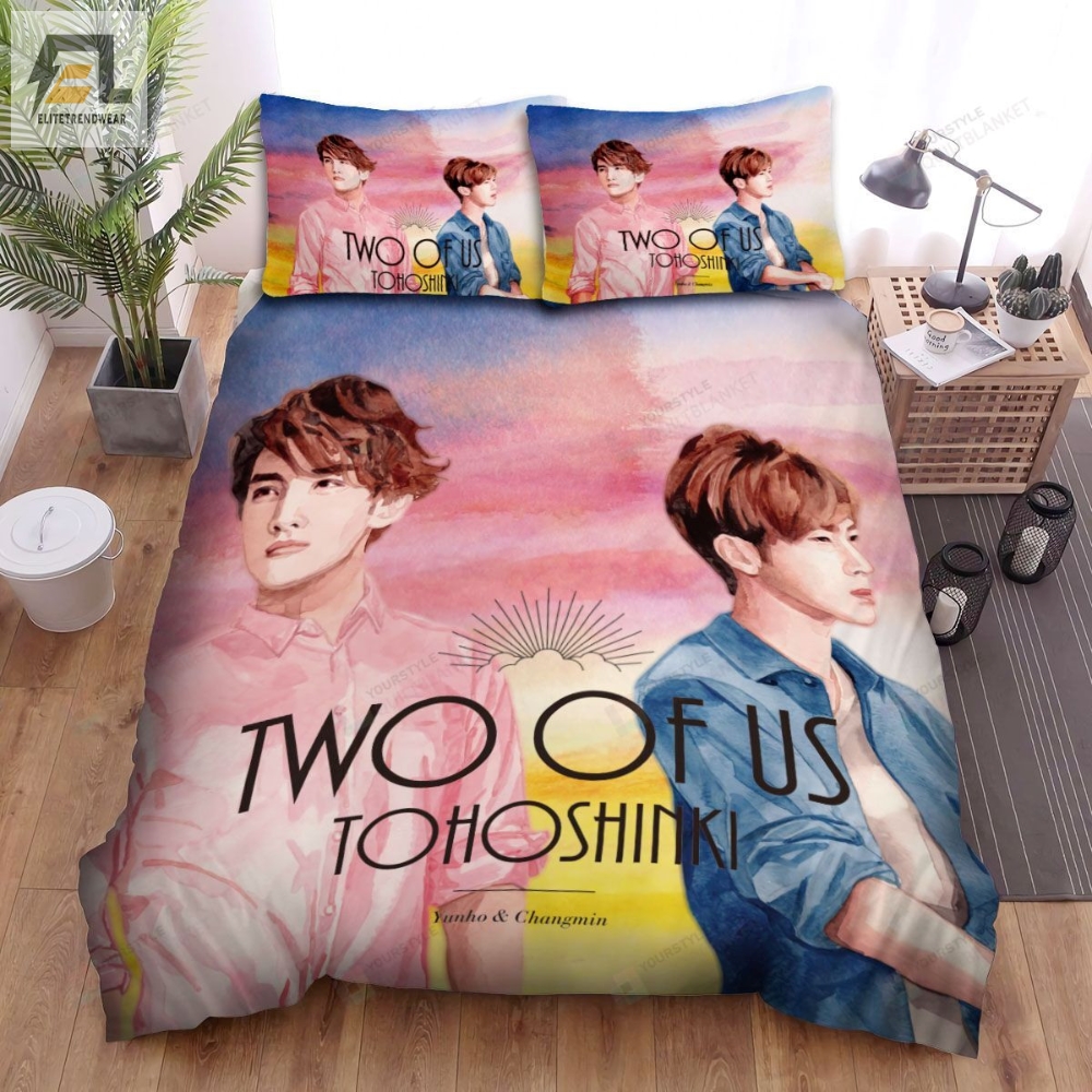 Tvxq 2 Of Us Bed Sheets Spread Duvet Cover Bedding Sets 