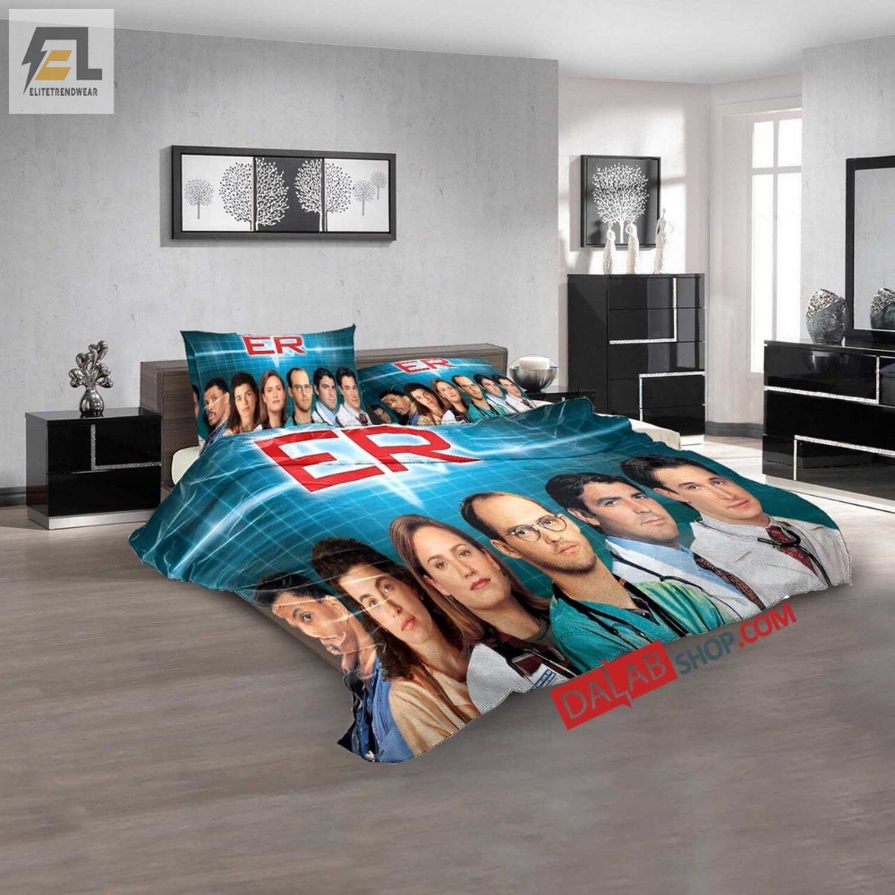Tv Shows Er N 3D Duvet Cover Bedroom Sets Bedding Sets 