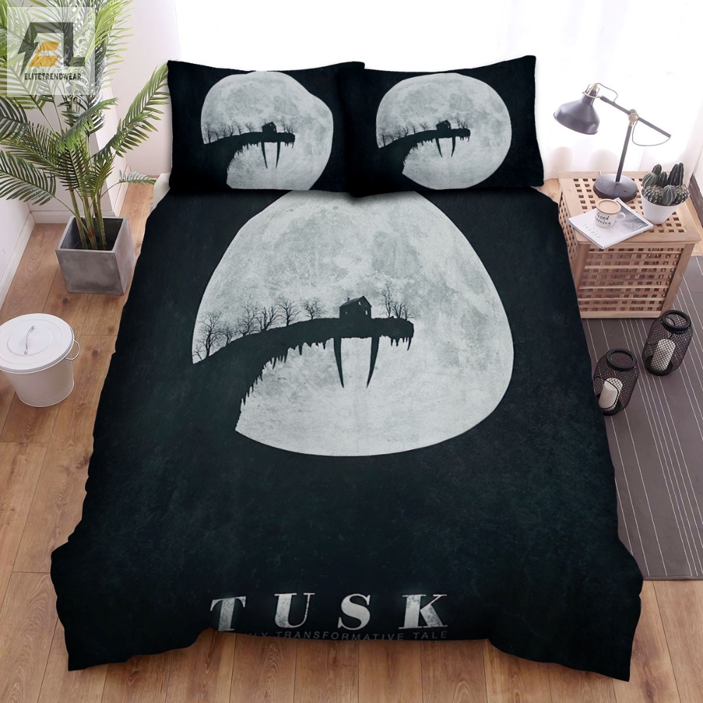 Tusk I Poster Moon Bed Sheets Spread Comforter Duvet Cover Bedding Sets 