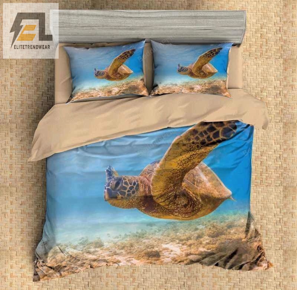 Turtles Bed Sheets Duvet Cover Bedding Sets 