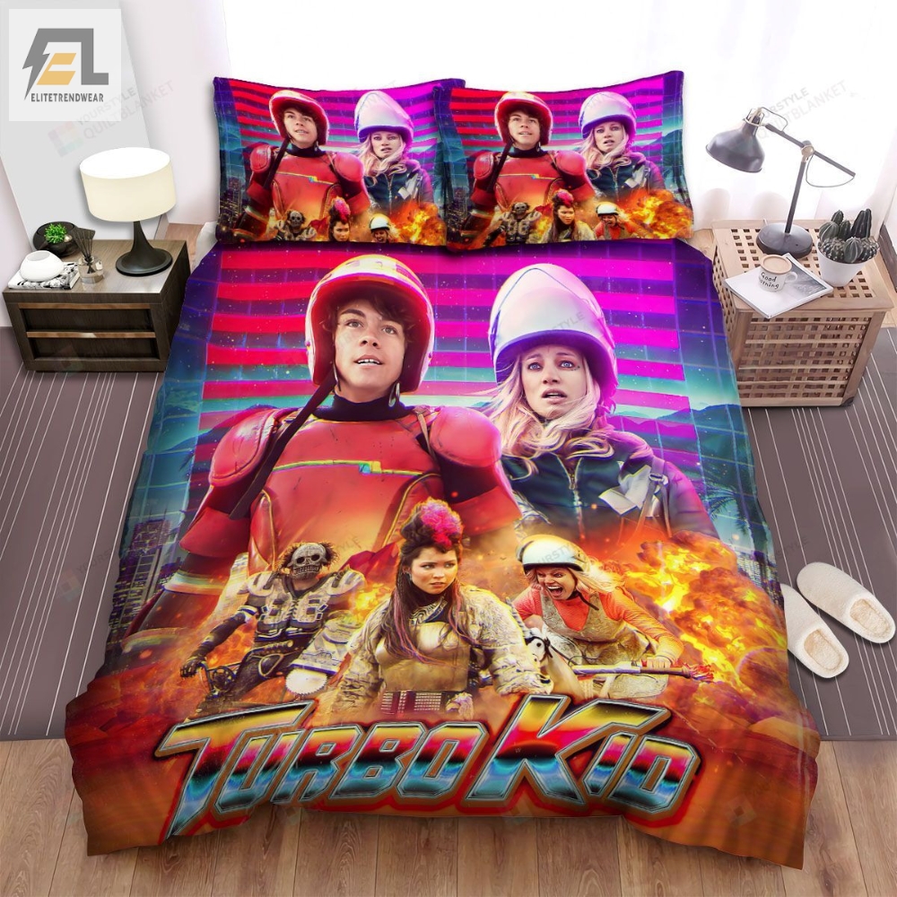 Turbo Kid Poster 5 Bed Sheets Spread Comforter Duvet Cover Bedding Sets 