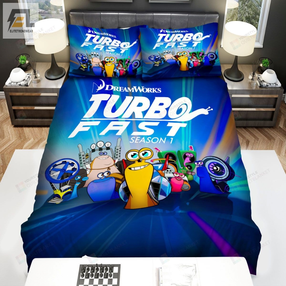 Turbo Fast Movie Bed Sheets Spread Comforter Duvet Cover Bedding Sets 