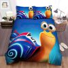 Turbo 2013 Movie Poster Theme Bed Sheets Duvet Cover Bedding Sets elitetrendwear 1