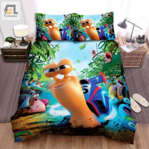 Turbo 2013 Movie Poster Theme 4 Bed Sheets Duvet Cover Bedding Sets elitetrendwear 1 1