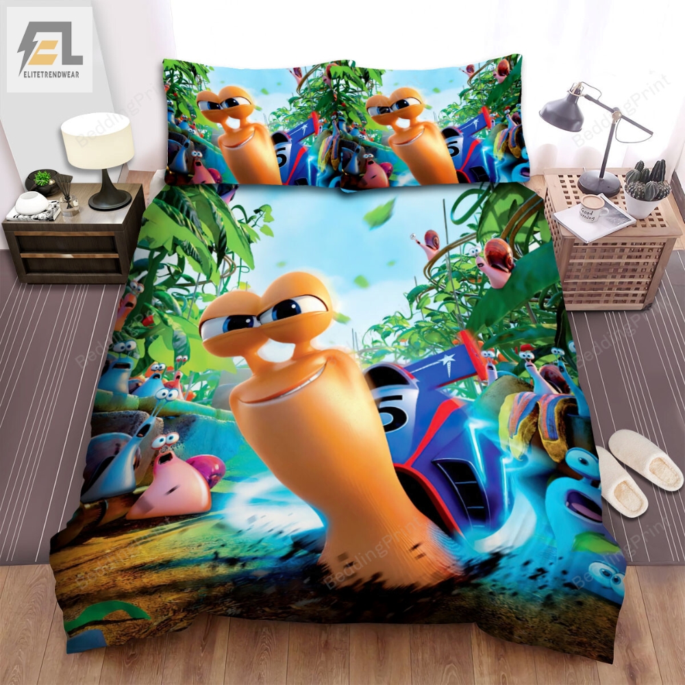 Turbo 2013 Movie Poster Theme 4 Bed Sheets Duvet Cover Bedding Sets 