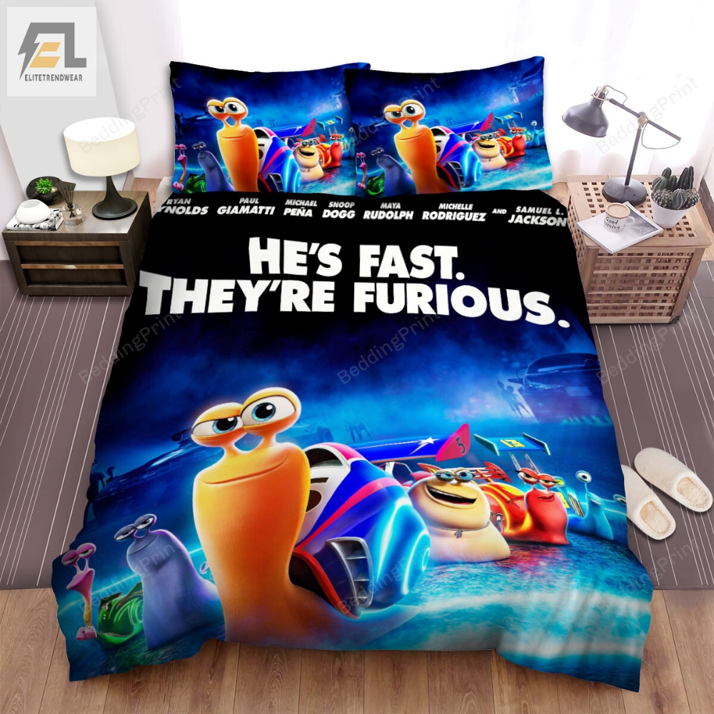 Turbo 2013 Movie Poster Bed Sheets Duvet Cover Bedding Sets 