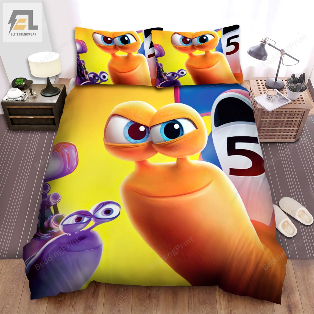 Turbo 2013 Movie Poster 2 Bed Sheets Duvet Cover Bedding Sets 
