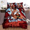 Tucker And Dale Vs Evil 2010 Zombie Field Movie Poster Bed Sheets Spread Comforter Duvet Cover Bedding Sets elitetrendwear 1