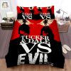 Tucker And Dale Vs Evil 2010 The Eyes Movie Poster Bed Sheets Spread Comforter Duvet Cover Bedding Sets elitetrendwear 1