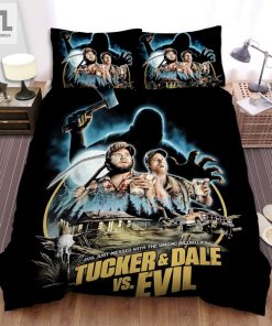 Tucker And Dale Vs Evil 2010 Hidden Person Movie Poster Bed Sheets Spread Comforter Duvet Cover Bedding Sets elitetrendwear 1 1