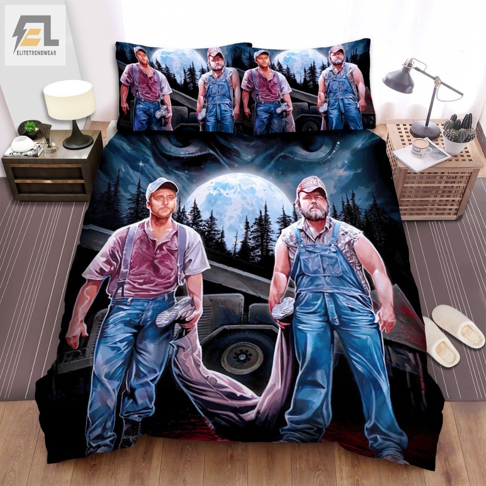 Tucker And Dale Vs Evil 2010 Fullmoon Movie Poster Bed Sheets Spread Comforter Duvet Cover Bedding Sets 