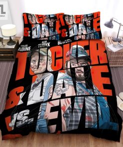 Tucker And Dale Vs Evil 2010 Evil Just Mesed With The Wrong Hillbillies Movie Poster Bed Sheets Spread Comforter Duvet Cover Bedding Sets elitetrendwear 1 1