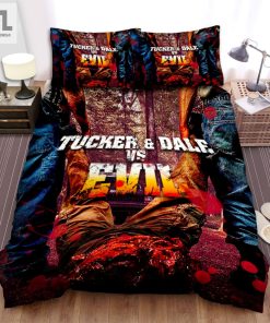 Tucker And Dale Vs Evil 2010 Corpse Movie Poster Bed Sheets Spread Comforter Duvet Cover Bedding Sets elitetrendwear 1 1