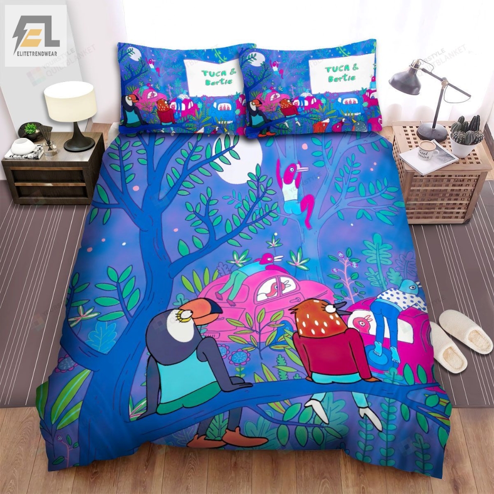 Tuca  Bertie The Poster Bed Sheets Spread Duvet Cover Bedding Sets 