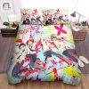 Tsuritama Main Characters In Colorful Poster Bed Sheets Spread Duvet Cover Bedding Sets elitetrendwear 1