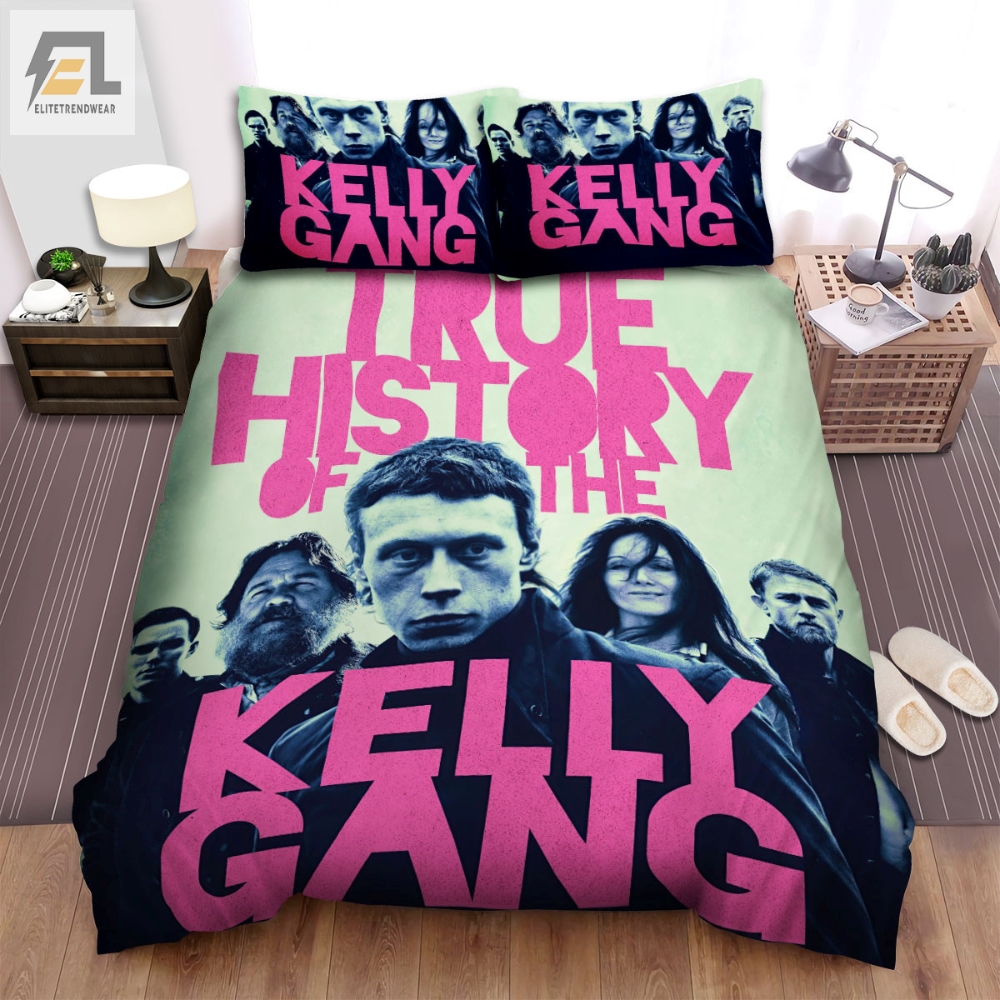 True History Of The Kelly Gang 2019 Movie Poster Fanart Bed Sheets Spread Comforter Duvet Cover Bedding Sets 