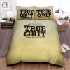 True Grit 2010 Punishment Comes One Way Or Another Movie Poster Bed Sheets Spread Comforter Duvet Cover Bedding Sets elitetrendwear 1