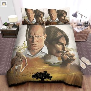 True Detective Art Poster Bed Sheets Spread Comforter Duvet Cover Bedding Sets elitetrendwear 1 1