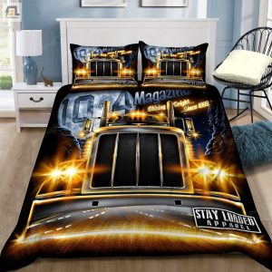 Trucker Bed Sheets Duvet Cover Bedding Set Great Gifts For Birthday Christmas Thanksgiving elitetrendwear 1 1