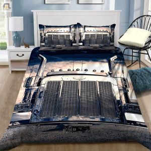 Trucker Bedding Set Bed Sheets Duvet Cover Bedding Sets elitetrendwear 1 1