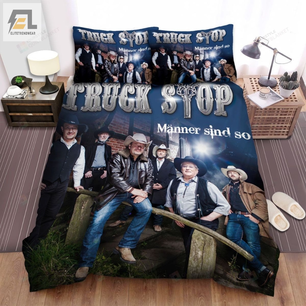 Truck Stop Manner Sind So Album Cover Bed Sheets Spread Comforter Duvet Cover Bedding Sets 